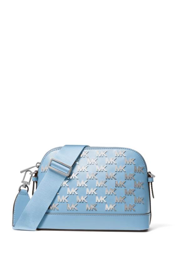 Damske Spojková Taška Michael Kors Jet Set Large Embellished Faux Leather Dome Námornícka Modrá - Kabelky Michael Kors Obchod | OWXEL-2563